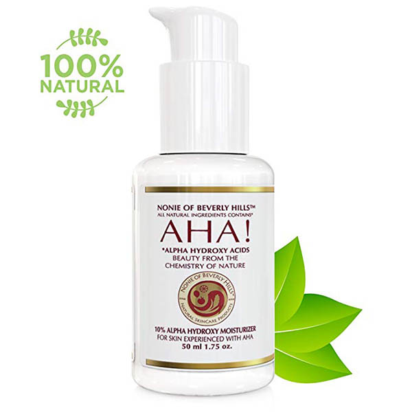 Nonie 10% Alpha Hydroxy Acid Moisturizer - Anti Wrinkle & Anti Aging Treatment - Dead Cell Exfoliater & Renewer 30% - 1.75 oz - Image 9