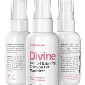 Chemical Peel Neutralizer - Skin pH Balancer Used for Glycolic Acid, Lactic Acid, Mandelic Acid, TCA, Jessner and Salicylic Acid Peels - Safe, Gentle and Effective for Post Peel Spray