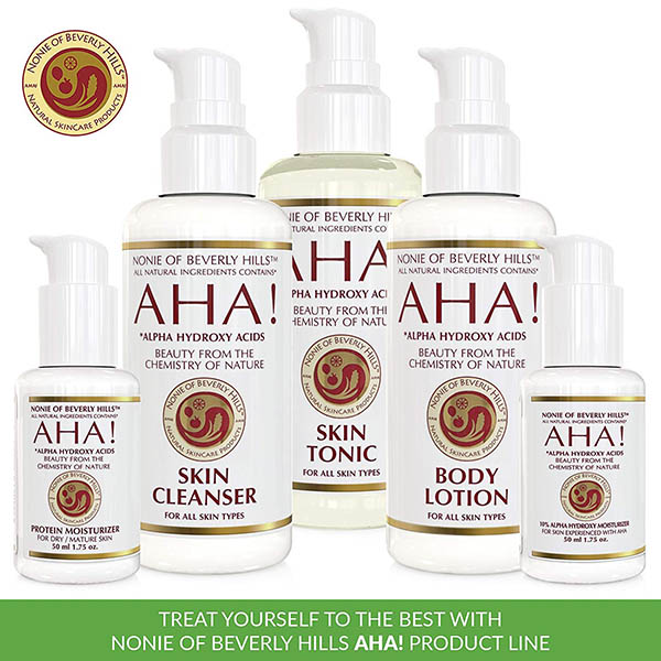 Nonie 10% Alpha Hydroxy Acid Moisturizer - Anti Wrinkle & Anti Aging Treatment - Dead Cell Exfoliater & Renewer 30% - 1.75 oz - Image 4