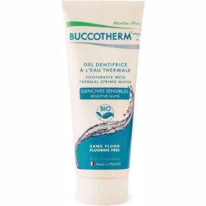 Buccotherm Sensitive Gums Toothpaste Gel – certified Organic 75 ML, MINT FLAVOUR