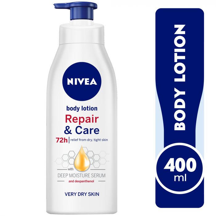 Nivea Lotion Moisture Repair & Care For Visibly Softer Skin - 400 Ml